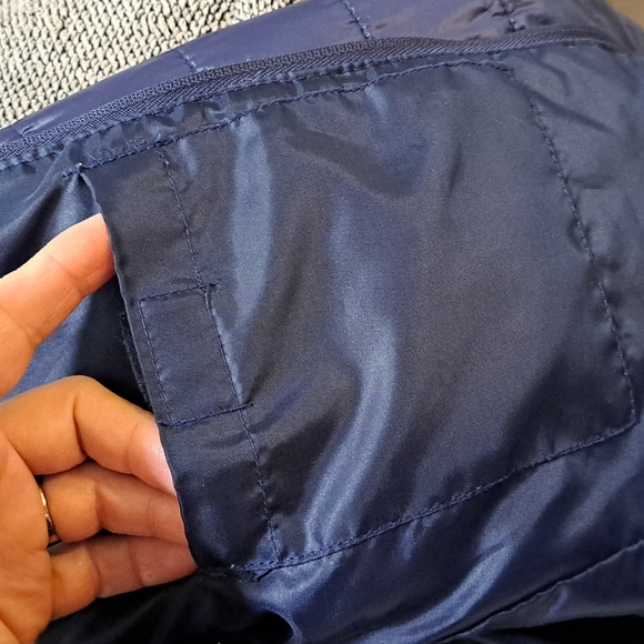 Fashion Nova Dark Blue Puffer Coat. Size Medium NWOT - Picture 9 of 11